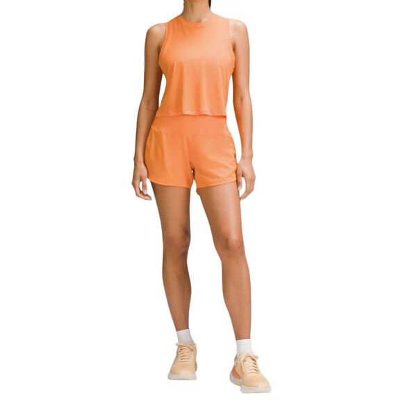 Lululemon Speed Up High-Rise Short 4" *Long Lit Orange - Picture 5 of 8
